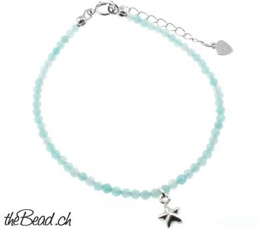 amazonite beads bracelet