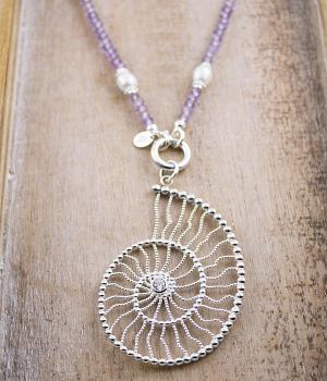 amethyste necklace - Kopie