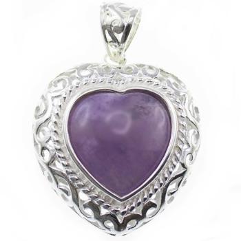 Amethyst HERZ Anhänger