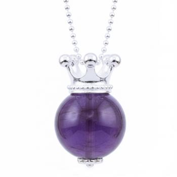 AMETHYST & KRÖNCHEN Kette