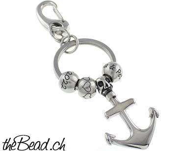 stainless steel KEYCHAIN theBead