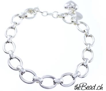 silver bracelet made of sterling silver