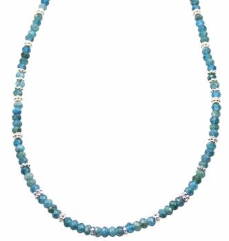 Halskette APATIT, 45 cm lang!