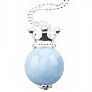 AQUAMARIN & KRÖNCHEN Kette
