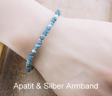 Damen Armband mit ozeanblauen Edelsteinen ist ein herrliches Schmuckstück