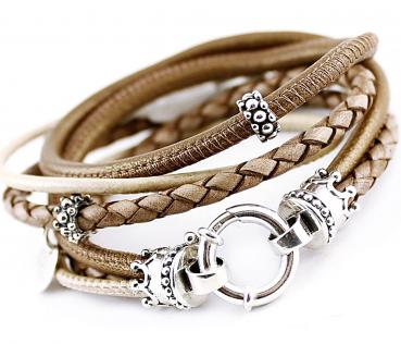 Leather Bracelet CROWN