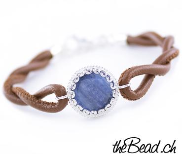 women bracelet with Kyanite