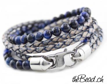 Herrenarmband EPIC BLUE