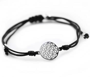 bracelet with 925 sterling silver flower of life