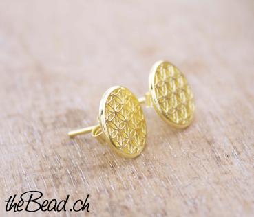 flower of life earrings