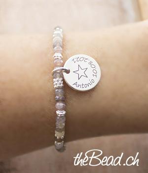 nice and cute bead bracelet