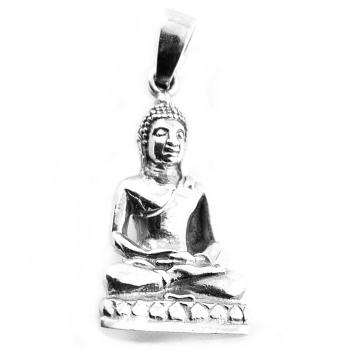 buddha 925 sterling silver pendant