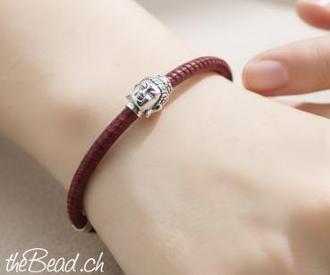 Armband BUDDHA mit Magnetverschluss, Gravur möglich