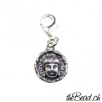 buddha silver charm