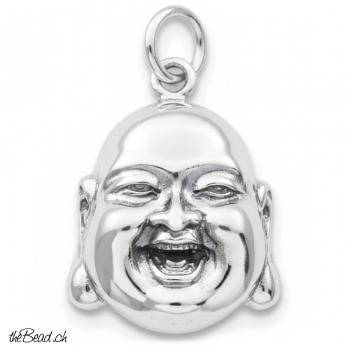 XL BUDDHA Anhänger aus 925 Sterling Silber
