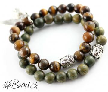 Buddha Perlenarmband Ensemble by thebead Schmuck Schweiz