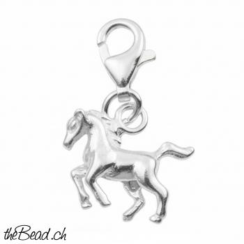 Silber Charm PFERD
