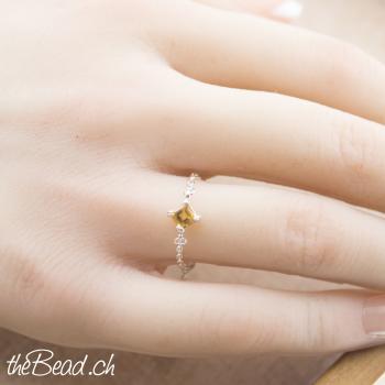 citrin fingerring