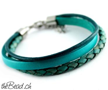 COLOR UP türkis - Damenarmband, One Size