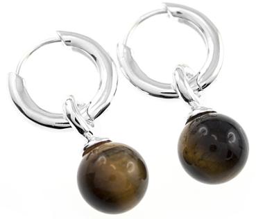 tiger eye earrings