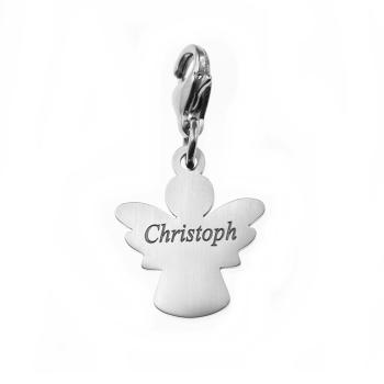 Charm ENGEL mit Wunschgravur