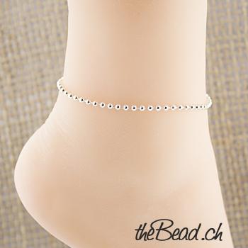 anklet made of 925 sterling silver