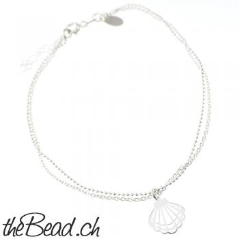 anklet made of silver