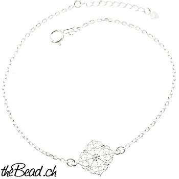 anklet made of 925 sterling silver