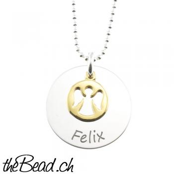 Engraved necklace NAME