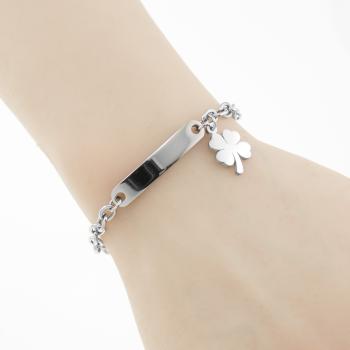 Armband 16 cm plus 4 cm verlängerungskettchen alles aus Edelstahl