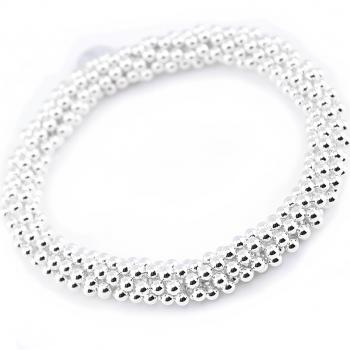 dickes Kugelarmband aus 925 sterling silber one size damenarmband und geschenkidee bestellen