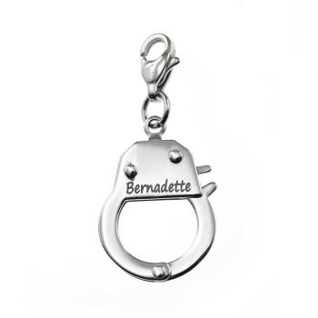 Charm HANDSCHELLE mit Wunschgravur