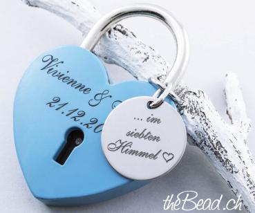 love lock with pendant