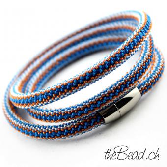 Herrenarmbänder und Wickelarmbänder vom modeschmuck Onlineshop thebead