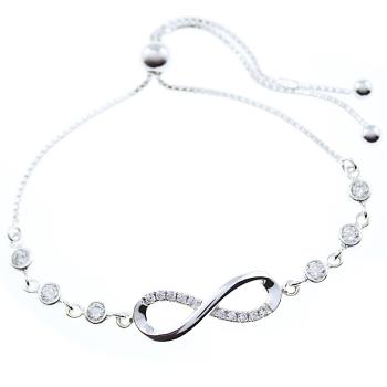 infinty silver bracelet