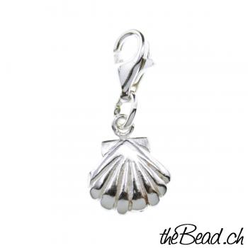 Charm JAKOBSMUSCHEL, 925 Sterling Silber