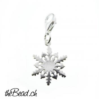 Charm KRISTALL, Silber 925 Sterling