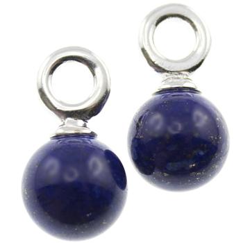 925 silver earring with lapislazuli