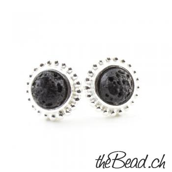 lava earrings 925 silber