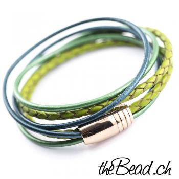 Lederarmband MAGGY mit praktischem Magnetverschluss