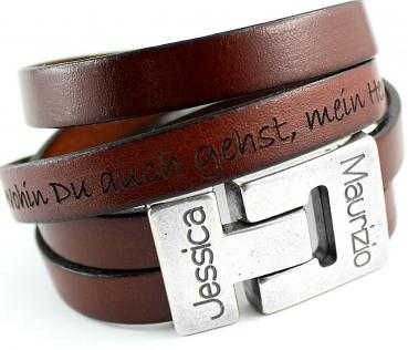 Men Wrapped Leather Bracelet