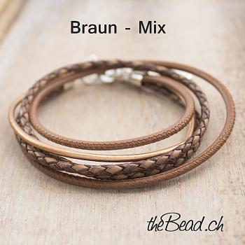 farbauswahl lederarmband blume des lebens