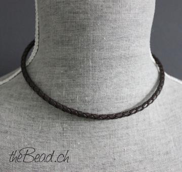 Lederhalsketten von theBead Schweizer Schmuckladen Onlineshop