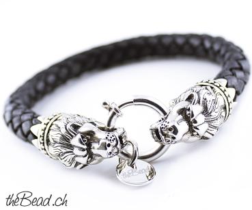Lederarmband LÖWE