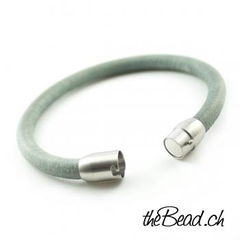 lederarmband mit magnetverschluss