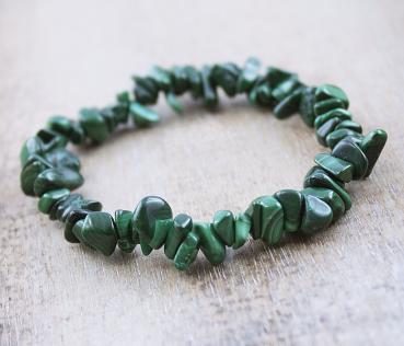 MALACHIT Splitter Armband