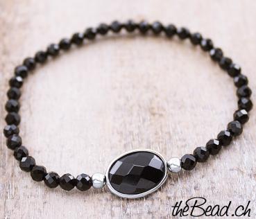 onyx steinarmband