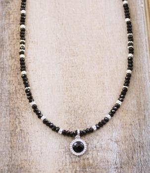 onyx Halskette