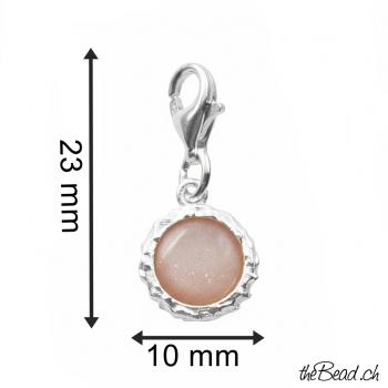 oranger mondstein charm