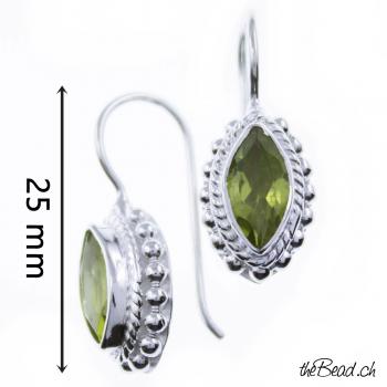 peridot ohrhaenger